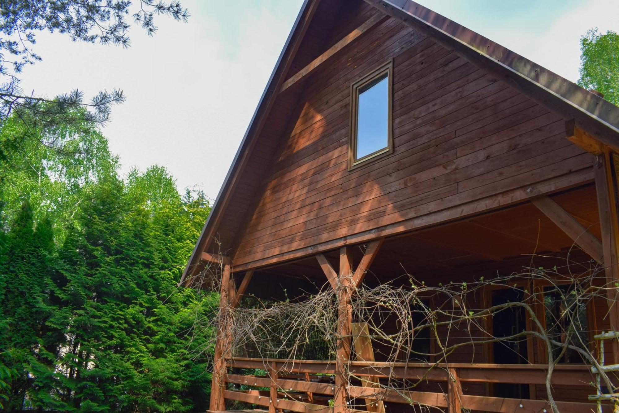 Domek Lesnika Czernica Villa Mecikal Buitenkant foto